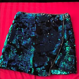 Sequin Skirt
